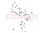 SUZUKI DR350 R (1994) (E01) 41A - FRONT CALIPER (MODEL N/P/R/S/T)