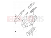 SUZUKI DR350 R (1994) (E03) 29A - FRAME COVER (MODEL N/P/R/S)