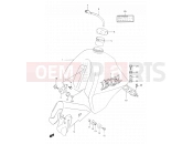 SUZUKI DR350 R (1994) (E03,E28,E33) 27B - FUEL TANK (MODEL R)