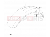 SUZUKI DR350 R (1994) (E03,E28,E33) 34 - FRONT FENDER