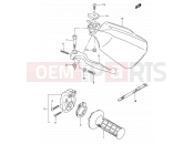 SUZUKI DR350 S (1995) (E01) 34 - RIGHT HANDLE LEVER