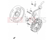 SUZUKI DR350 T (1996) (E01) 18A - MAGNETO (MODEL P/R/S/T)