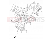 SUZUKI DR350 T (1996) (E01) 24 - FRAME
