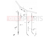 SUZUKI DR350 T (1996) (E01) 33 - HANDLEBAR