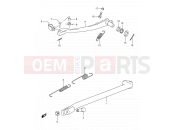SUZUKI DR350 T (1996) (E03) 25 - STAND - REAR BRAKE