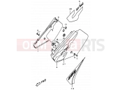SUZUKI DR350 V (1997) (E01) 34 - FRAME COVER