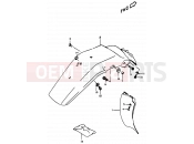 SUZUKI DR350 V (1997) (E01) 40 - REAR FENDER