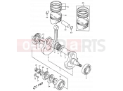 SUZUKI DR350 W (1998) (E01,E24) 5 - CRANKSHAFT