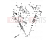 SUZUKI DR350 W (1998) (E01,E24) 7 - CAM SHAFT - VALVE