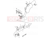 SUZUKI DR350 W (1998) (E01,E24) 11 - MUFFLER