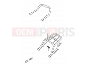 SUZUKI DR350 W (1998) (E01,E24) 31 - GRIP - CARRIER