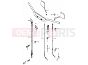 SUZUKI DR350 W (1998) (E01,E24) 37 - HANDLEBAR