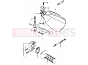 SUZUKI DR350 W (1998) (E01,E24) 38 - RIGHT HANDLE LEVER