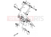 SUZUKI DR350 W (1998) (E01,E24) 50 - REAR CUSHION LEVER