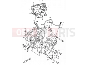 SUZUKI DR350 X (1999) (E01,E24) 3 - CRANKCASE