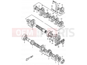 SUZUKI DR350 X (1999) (E01,E24) 16 - TRANSMISSION