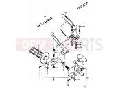 SUZUKI DR350 X (1999) (E01,E24) 39 - LEFT HANDLE LEVER