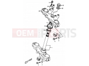 SUZUKI DR350 X (1999) (E01,E24) 44 - STEERING STEM