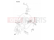 SUZUKI DR350S L (1990) (E02) 29G - FUEL TANK (MODEL R E24)