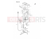 SUZUKI DR350S M (1991) (E02) 21A - SPEEDOMETER (DR350SHN/SHP/SHR)