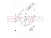 SUZUKI DR350S M (1991) (E02) 32B - FRAME COVER (DR350SHN/SHP/SHR)