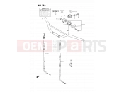 SUZUKI DR350S M (1991) (E02) 38B - HANDLEBAR (DR350SHN/SHP/SHR)