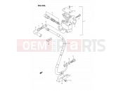 SUZUKI DR350S M (1991) (E02) 42A - FRONT MASTER CYLINDER (DR350SHN/SHP/SHR)