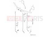 SUZUKI DR350S M (1991) (E03,E28,E33) 36 - HANDLEBAR (MODEL L/M)