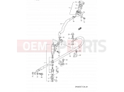 SUZUKI DR350S M (1991) (E03,E28,E33) 51 - REAR MASTER CYLINDER