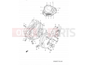 SUZUKI DR350S N (1992) (E03,E28,E33) 4 - CRANKCASE COVER (MODEL L/M/N/P)