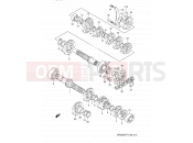 SUZUKI DR350S N (1992) (E03,E28,E33) 15 - TRANSMISSION
