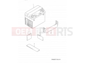 SUZUKI DR350S N (1992) (E03,E28,E33) 19 - BATTERY (MODEL L/M/N/P)
