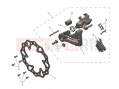 Rear Caliper & Discs - Triumph TF250-X CS6090 > 2023