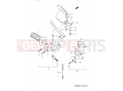 SUZUKI DR350S N (1992) (E03,E28,E33) 38 - LEFT HANDLE LEVER (MODEL L/M/N/P)