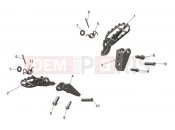 Foot Controls - Triumph TF450-E 2026