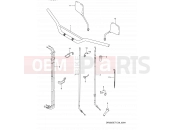 SUZUKI DR350S P (1993) (E03,E28,E33) 36A - HANDLEBAR (MODEL N/P)