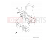 SUZUKI DR350S P (1993) (E03,E28,E33) 50A - REAR CALIPER (MODEL N/P)