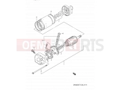 SUZUKI DR350SE R (1994) (E03,E28,E33) 17A - STARTING MOTOR (MODEL R/S)