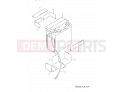 SUZUKI DR350SE S (1995) (E03,E28,E33) 19A - BATTERY (MODEL R/S/T)
