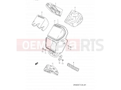 SUZUKI DR350SE S (1995) (E03,E28,E33) 34 - HEADLAMP COVER