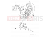 SUZUKI DR350SE T (1996) (E03,E28,E33) 49A - REAR WHEEL (MODEL T)