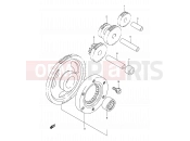 SUZUKI DR350SE T (1996) (E22) 6 - STARTER CLUTCH