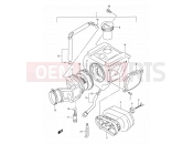 SUZUKI DR350SE T (1996) (E22) 11 - AIR CLEANER