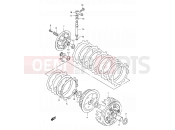 SUZUKI DR350SE W (1998) 17 - CLUTCH