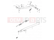 SUZUKI DR350SE X (1999) 31 - STAND - REAR BRAKE