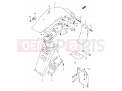 SUZUKI DR350SE X (1999) 42A - REAR FENDER (MODEL X)