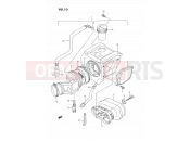 SUZUKI DR350SU P (1993) 10 - AIR CLEANER