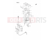 SUZUKI DR350SU P (1993) 21 - SPEEDOMETER (DR350SL/SM/SN/SP/SR)