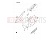 SUZUKI DR350SU P (1993) 32A - FRAME COVER (MODEL N/P/R)