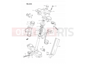 SUZUKI DR350SU P (1993) 34A - STEERING STEM (DR350SHN/SHP/SHR)